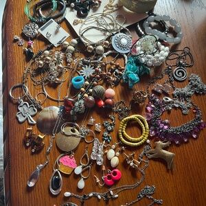 Elegant Gold and Silver Jewelry Set